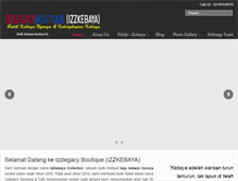 Tablet Screenshot of izzlegacy.com